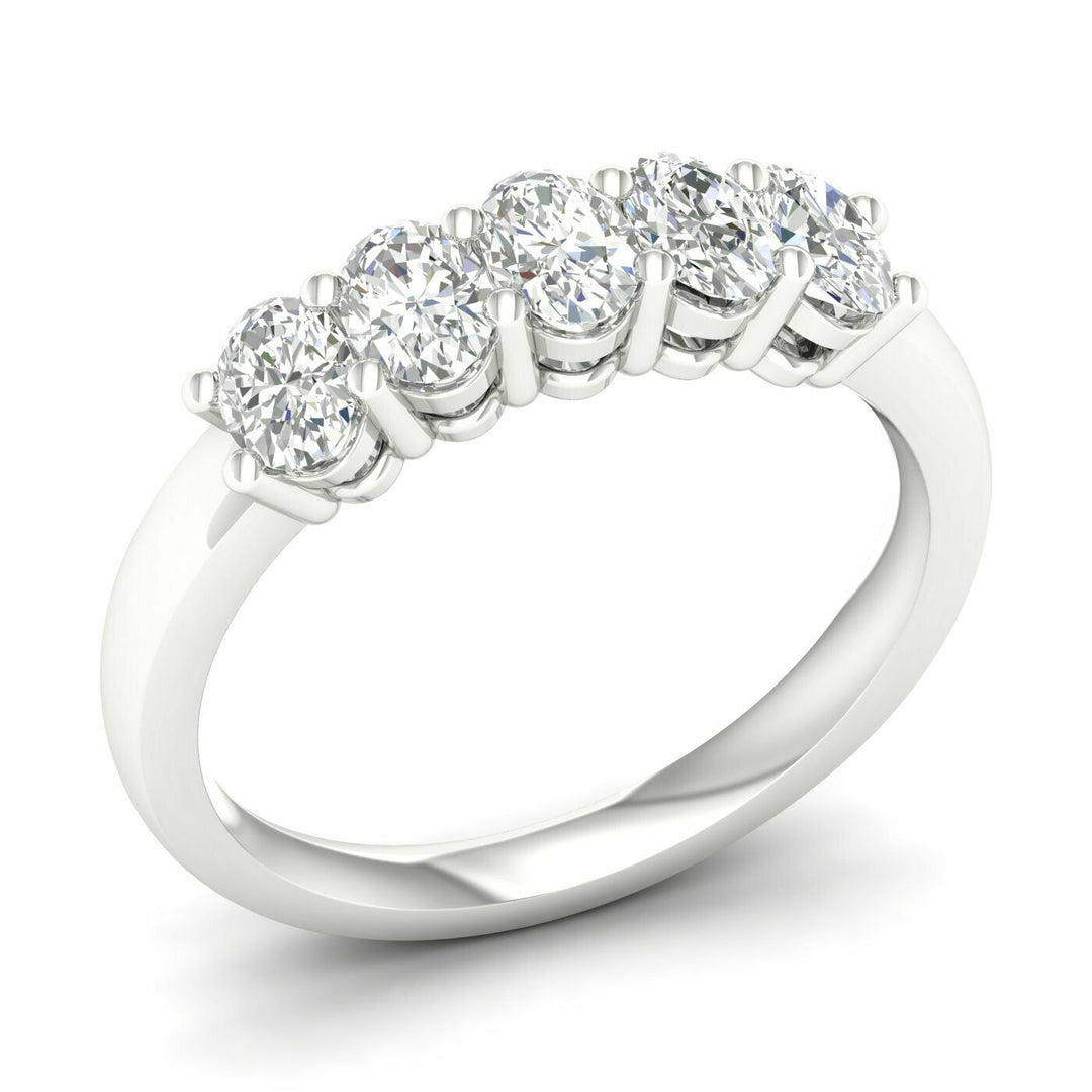 5-stone diamond rings jewelry store engagements anniversaries
