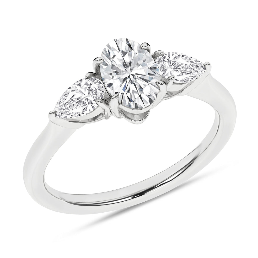 3-stone diamond rings jewelry store engagements anniversaries