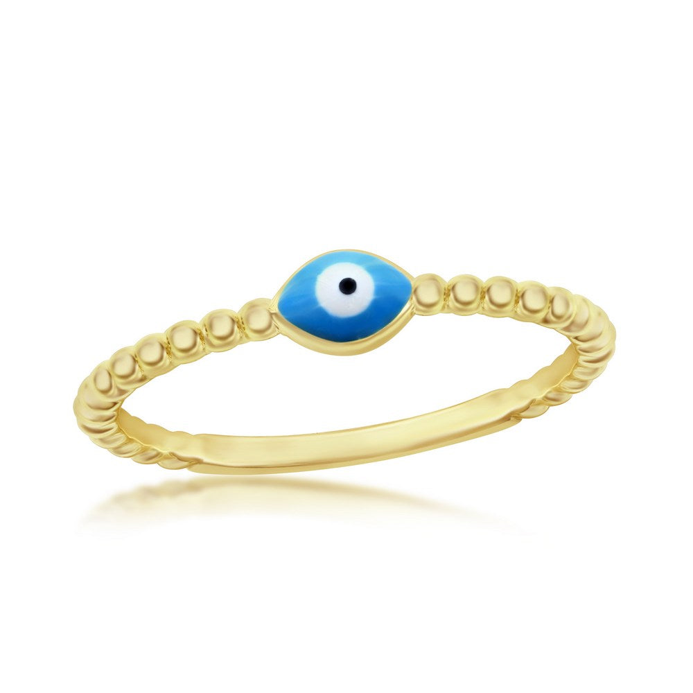Evil Eye Ring | Evil Eye Beaded Ring | Silvadi