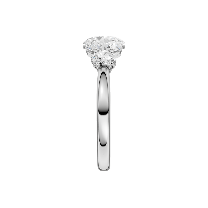 5 - Stone Graduated Band (Oval) in 14K White Gold – Silvadi Jewelry Aurora CO