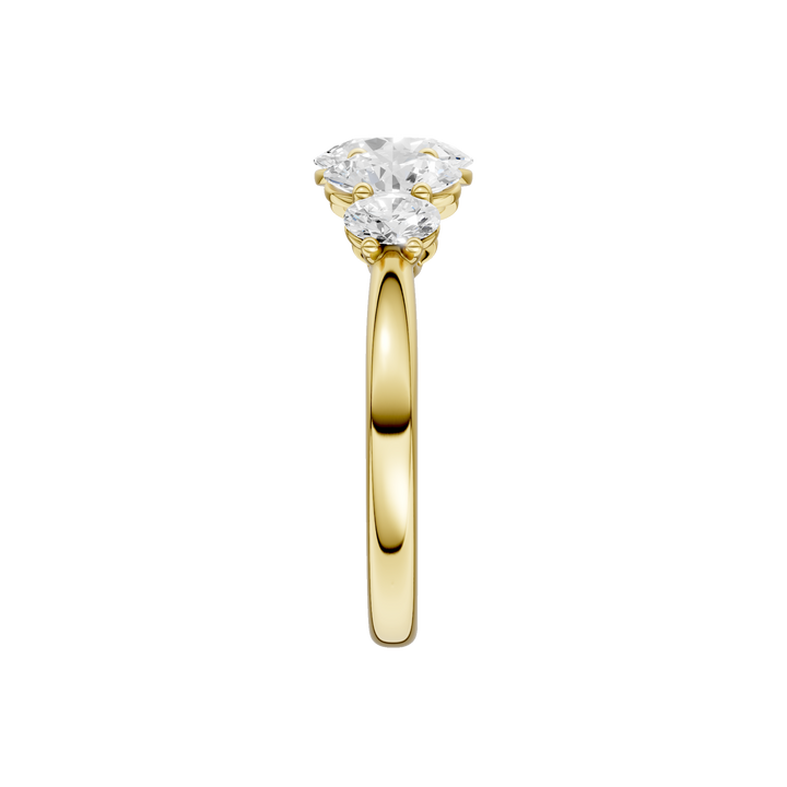 5 - Stone Graduated Band (Oval) in 14K Yellow Gold – Silvadi Jewelry Aurora CO