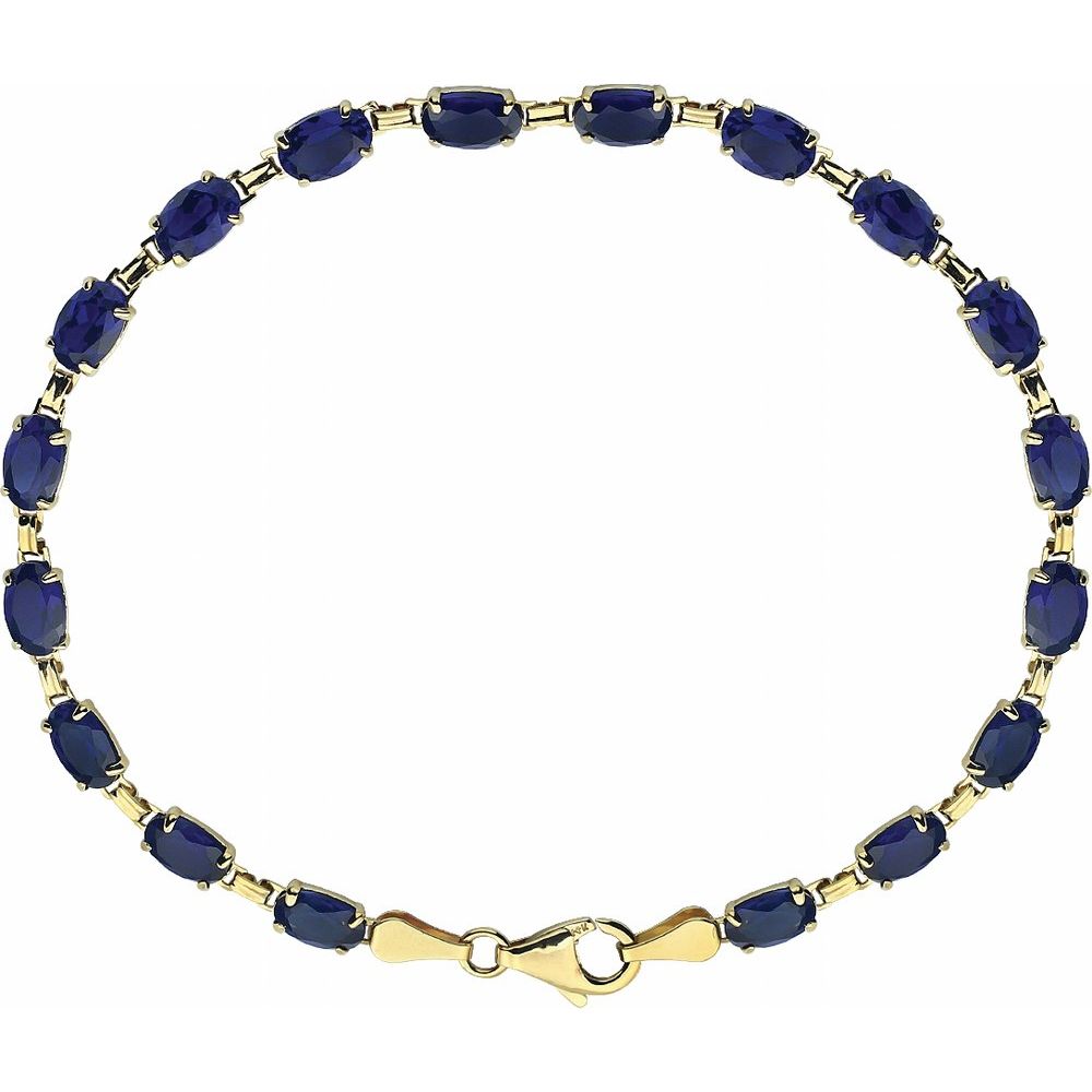 Sapphire Isle Oval Bracelet in 14K gold