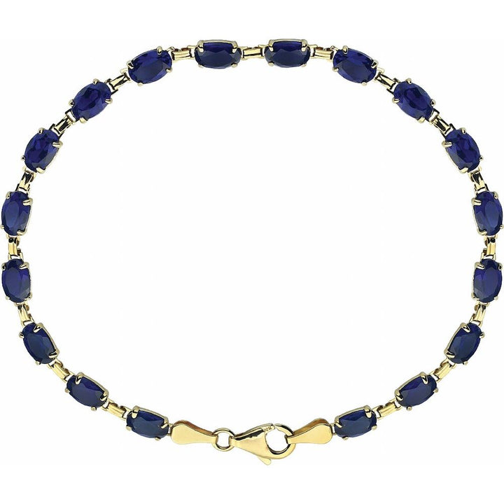 Sapphire Isle Oval Bracelet in 14K gold