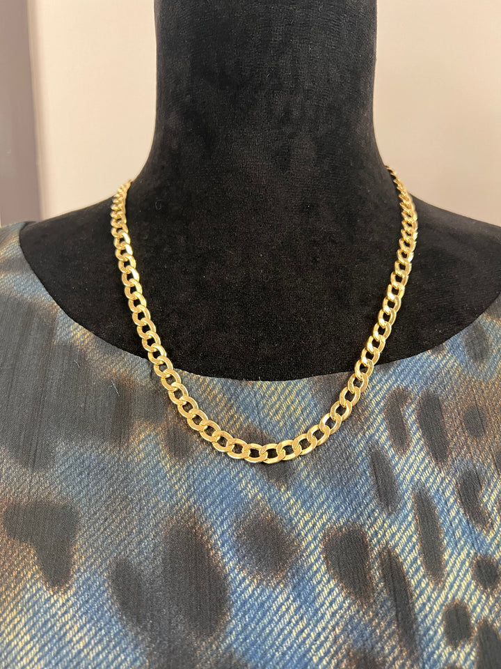 Gold Curb Chain - 10K Yellow Gold