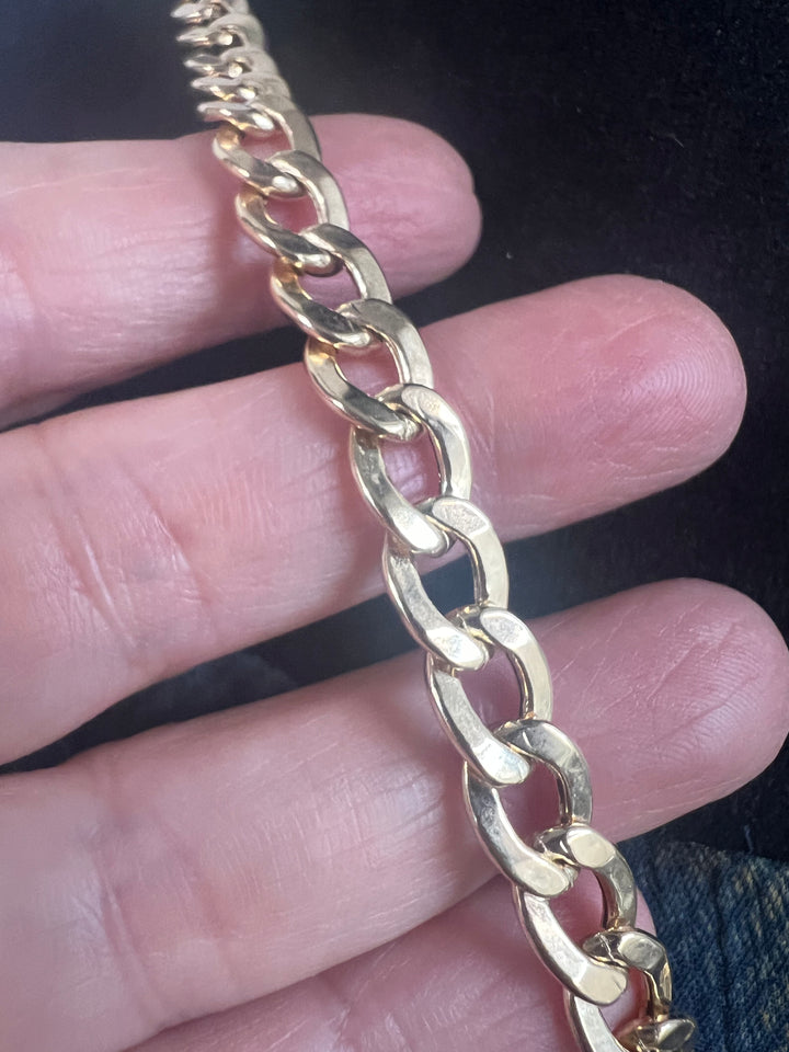 Gold Curb Chain - 10K Yellow Gold