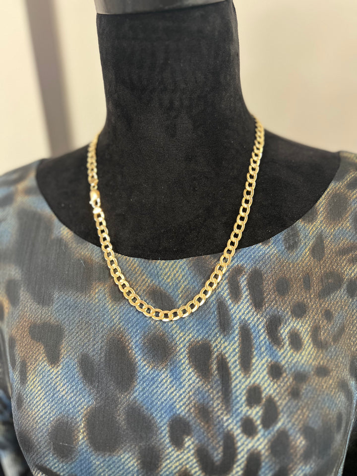 Gold Curb Chain - 10K Yellow Gold