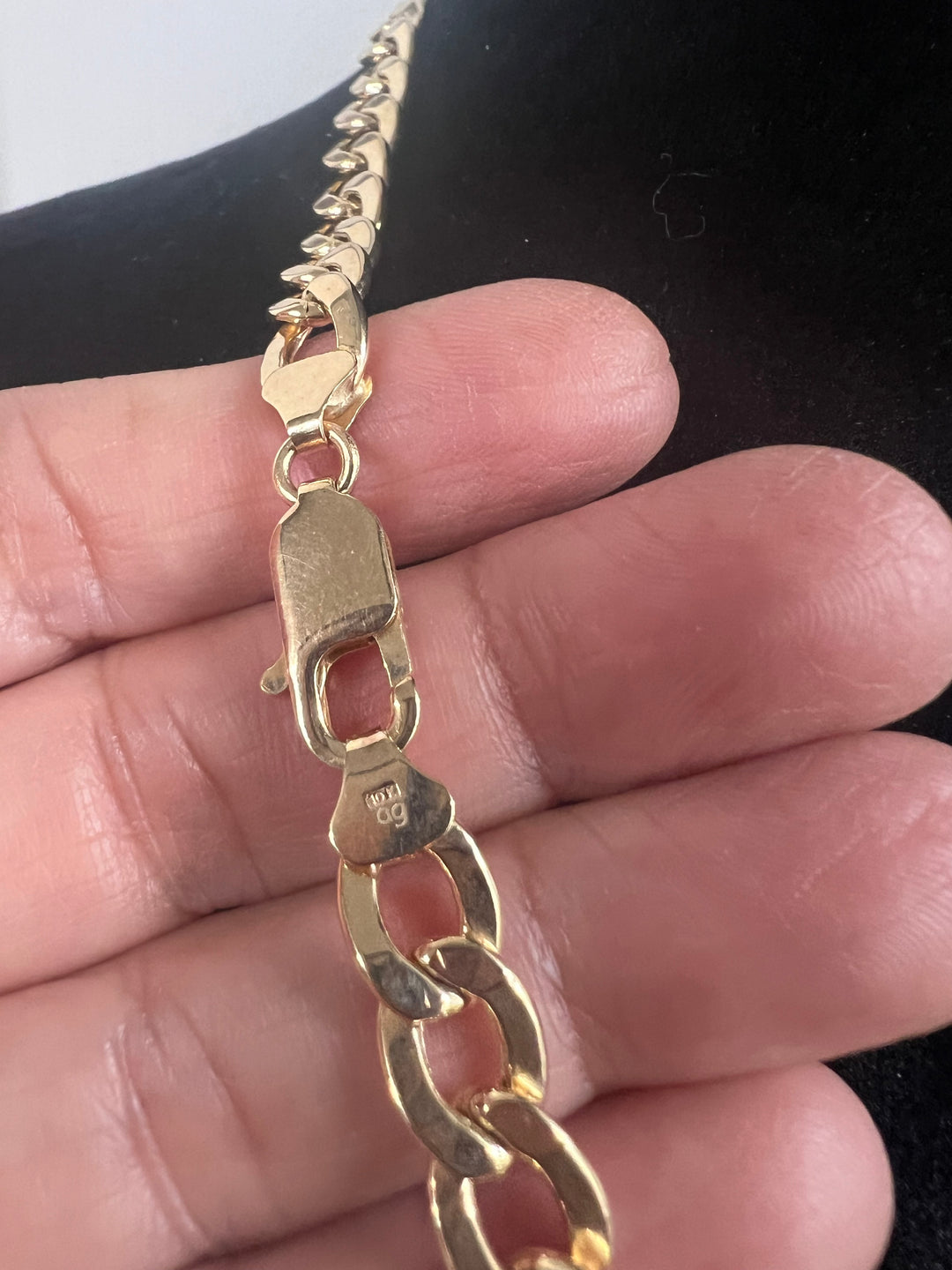 Gold Curb Chain - 10K Yellow Gold