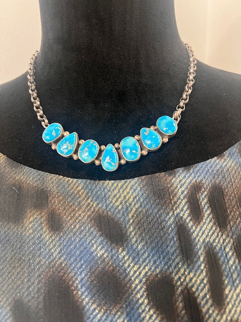 Turquoise Legend Necklace - Handmade in the USA