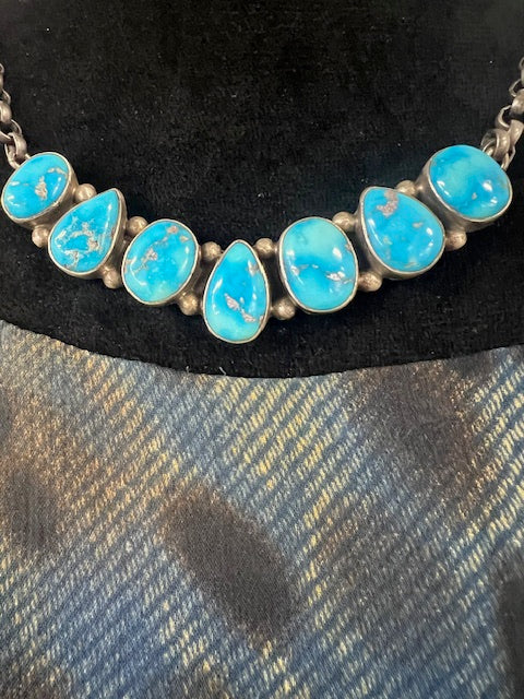 Turquoise Legend Necklace - Handmade in the USA