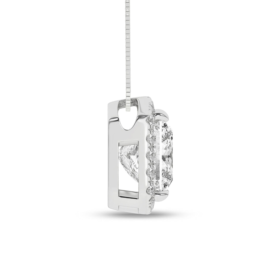 Diamond Halo Pendant