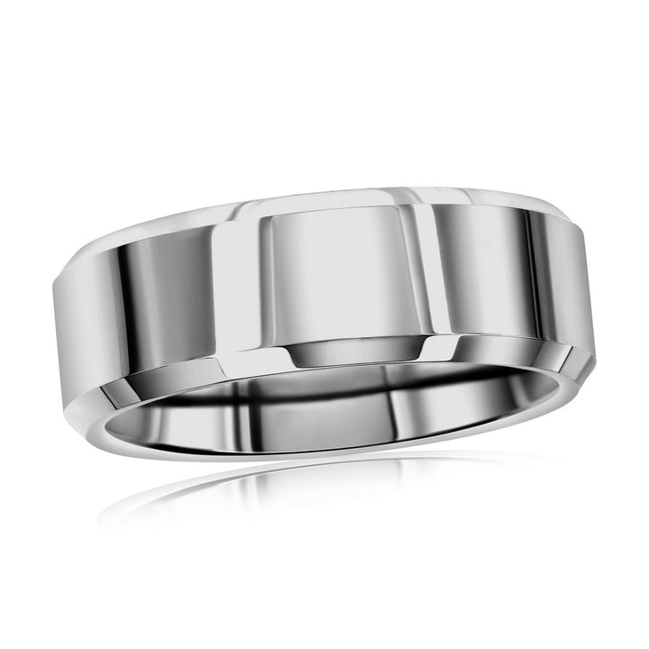 Polished Tungsten Ring