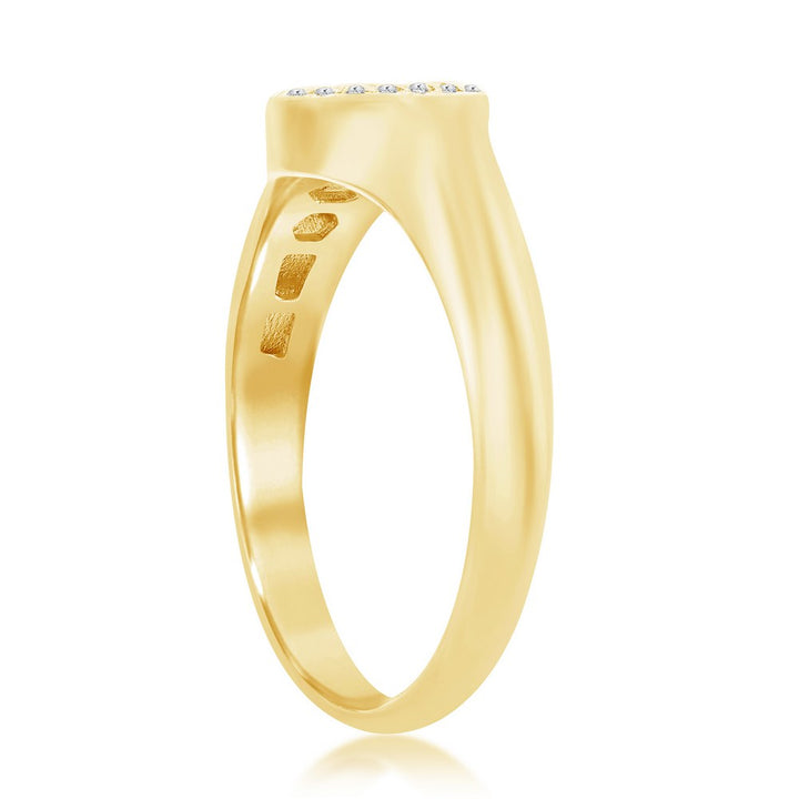 Full Moon Ring - Gold Plated