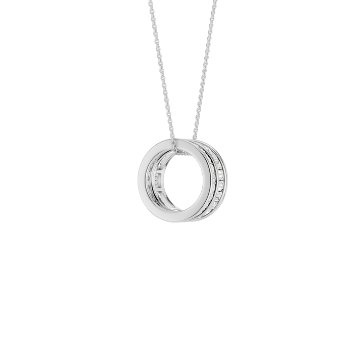 Baguette Bead Pendant (Round) in 14K White Gold – Silvadi Jewelry Aurora CO