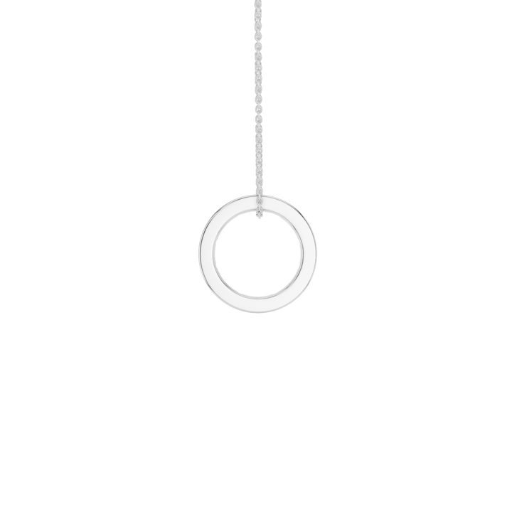 Baguette Bead Pendant (Round) in 14K White Gold – Silvadi Jewelry Aurora CO
