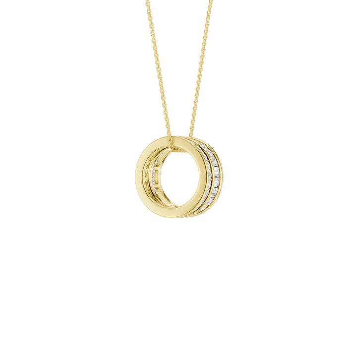 Baguette Bead Pendant (Round) in 14K Yellow Gold – Silvadi Jewelry Aurora CO