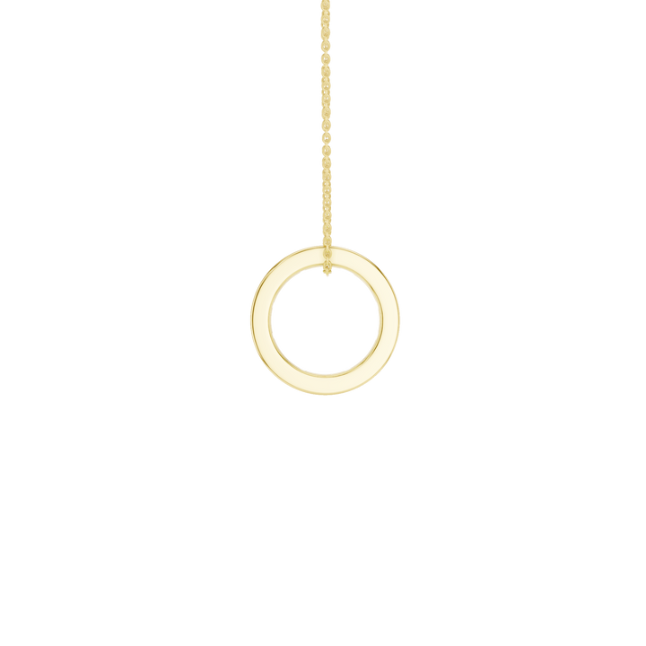 Baguette Bead Pendant (Round) in 14K Yellow Gold – Silvadi Jewelry Aurora CO