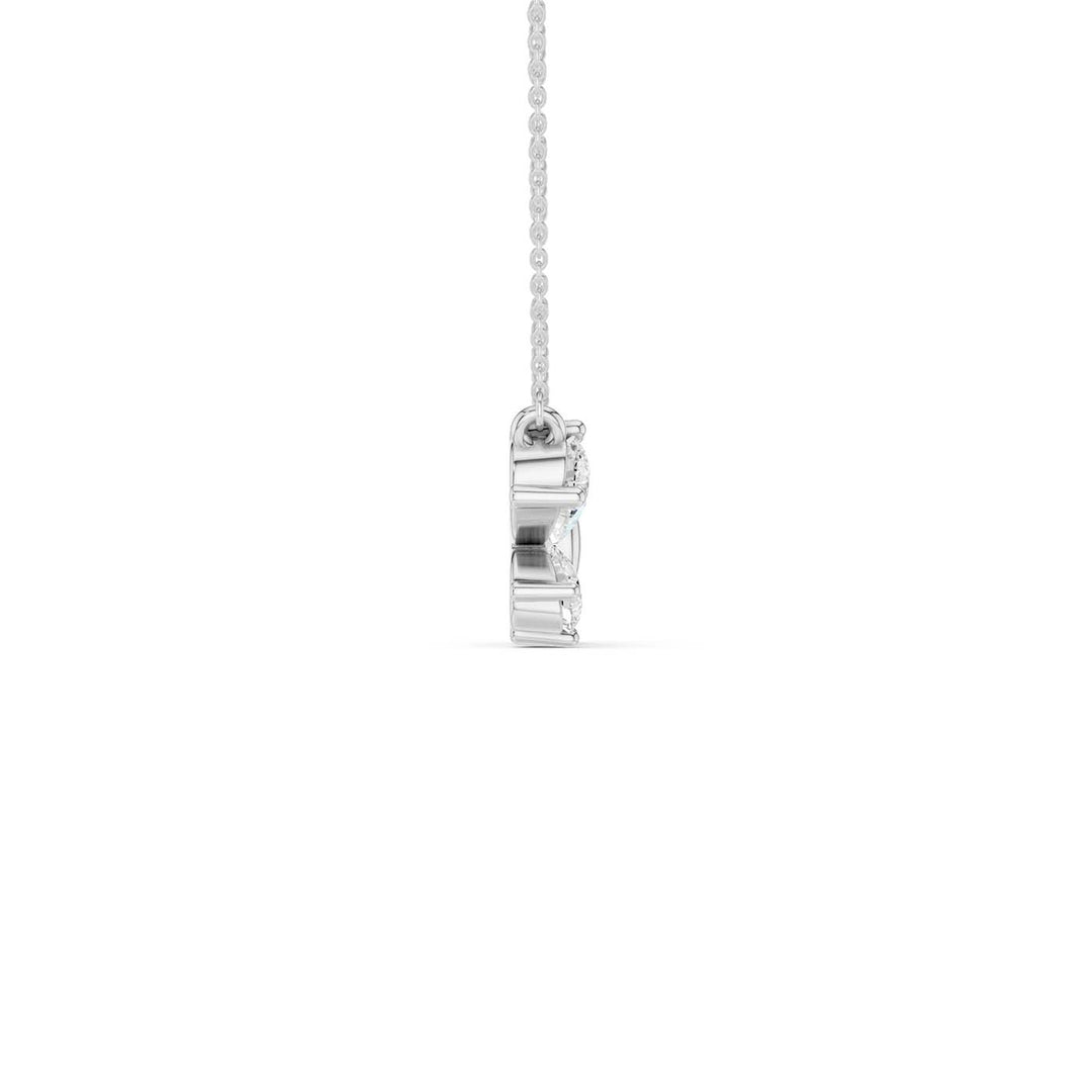 Butterfly Diamond Pendant (Pear) in 14K White Gold – Silvadi Jewelry Aurora CO