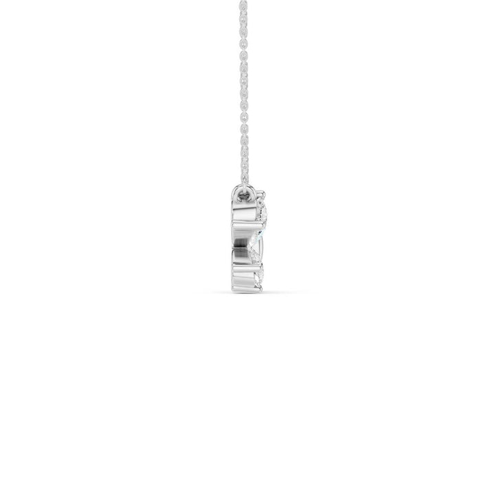 Butterfly Diamond Pendant (Pear) in 14K White Gold – Silvadi Jewelry Aurora CO