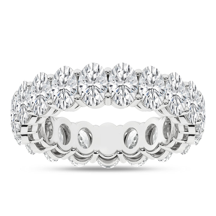 Eternity Band (US5.5-Oval) in 14K White Gold – Silvadi Jewelry Aurora CO