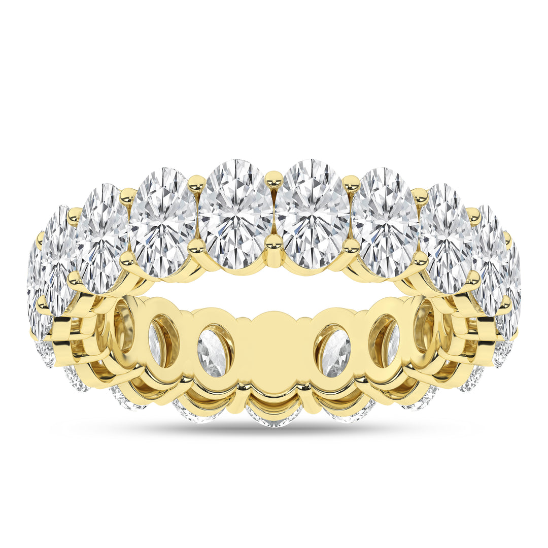 Eternity Band (US5.5-Oval) in 14K Yellow Gold – Silvadi Jewelry Aurora CO