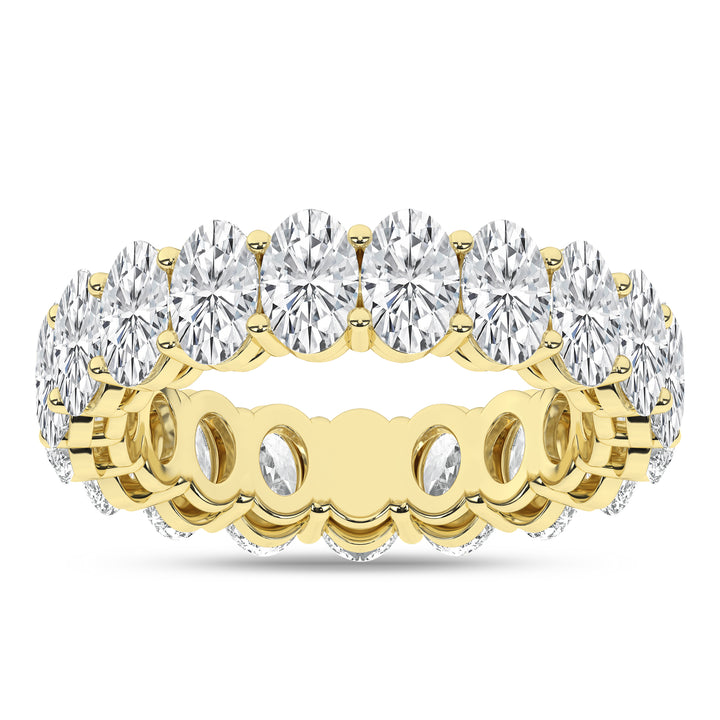 Eternity Band (US5.5-Oval) in 14K Yellow Gold – Silvadi Jewelry Aurora CO