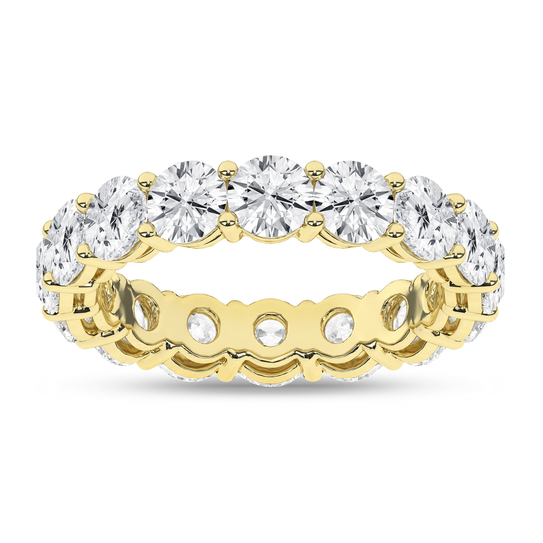Eternity Band (US6-Round) in 14K Yellow Gold – Silvadi Jewelry Aurora CO