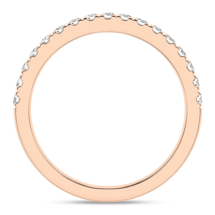 his-and-hers-matching-lab-diamond-wedding-band-14k-rose-gold-front-view