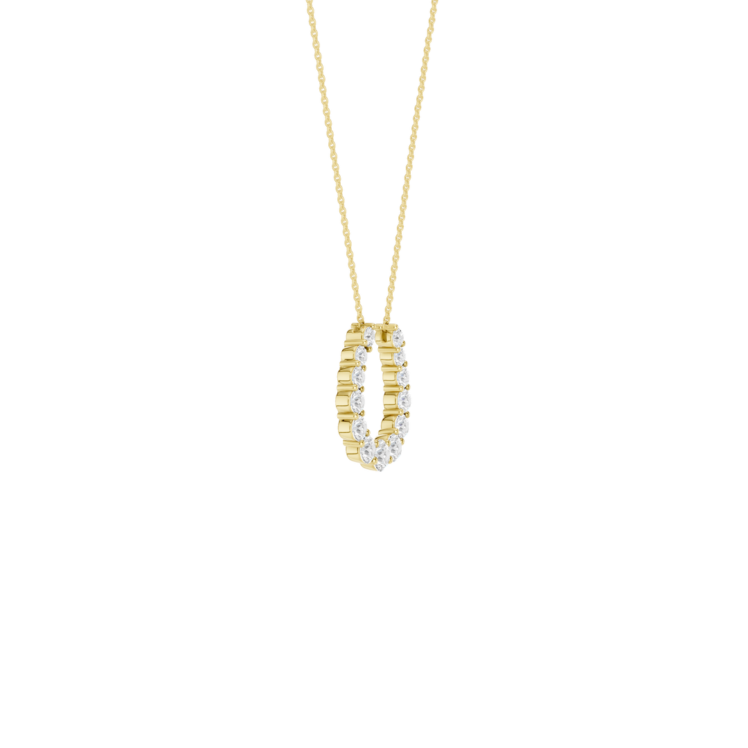 Horseshoe Pendant (Round) in 14K Yellow Gold – Silvadi Jewelry Aurora CO