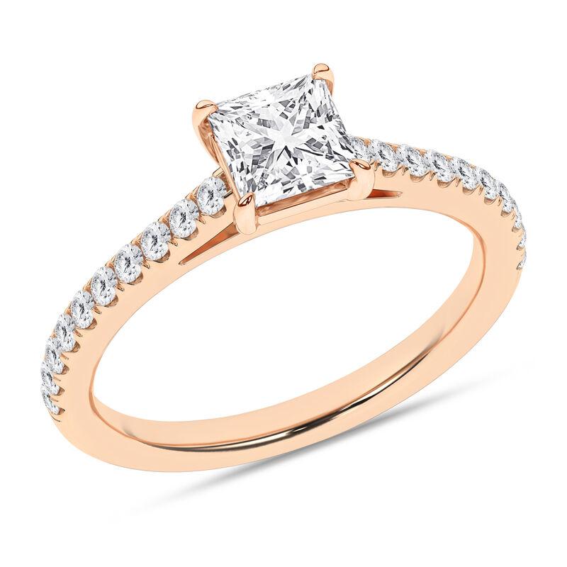 Classic Engagement Ring (Princess)