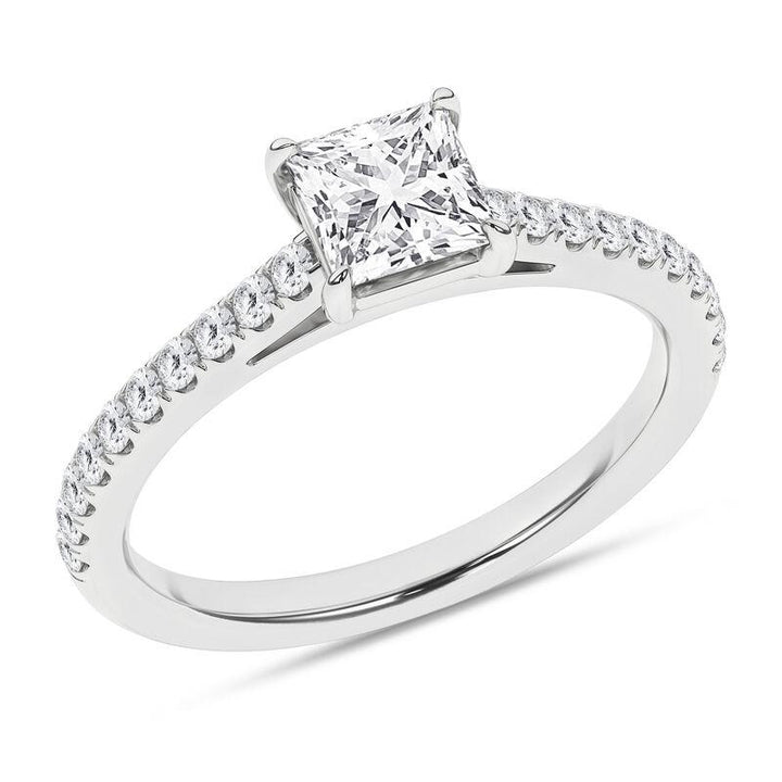 Classic Engagement Ring (Princess)