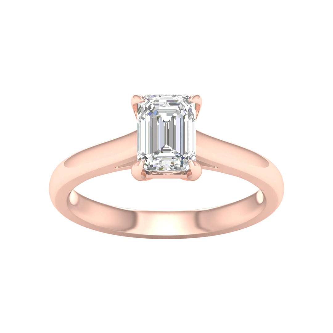 Solitaire Ring (Emerald)