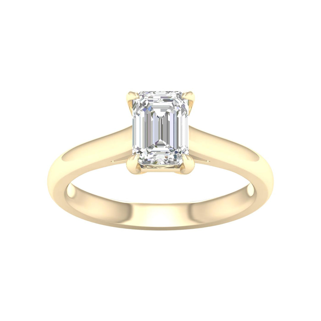 Solitaire Ring (Emerald)