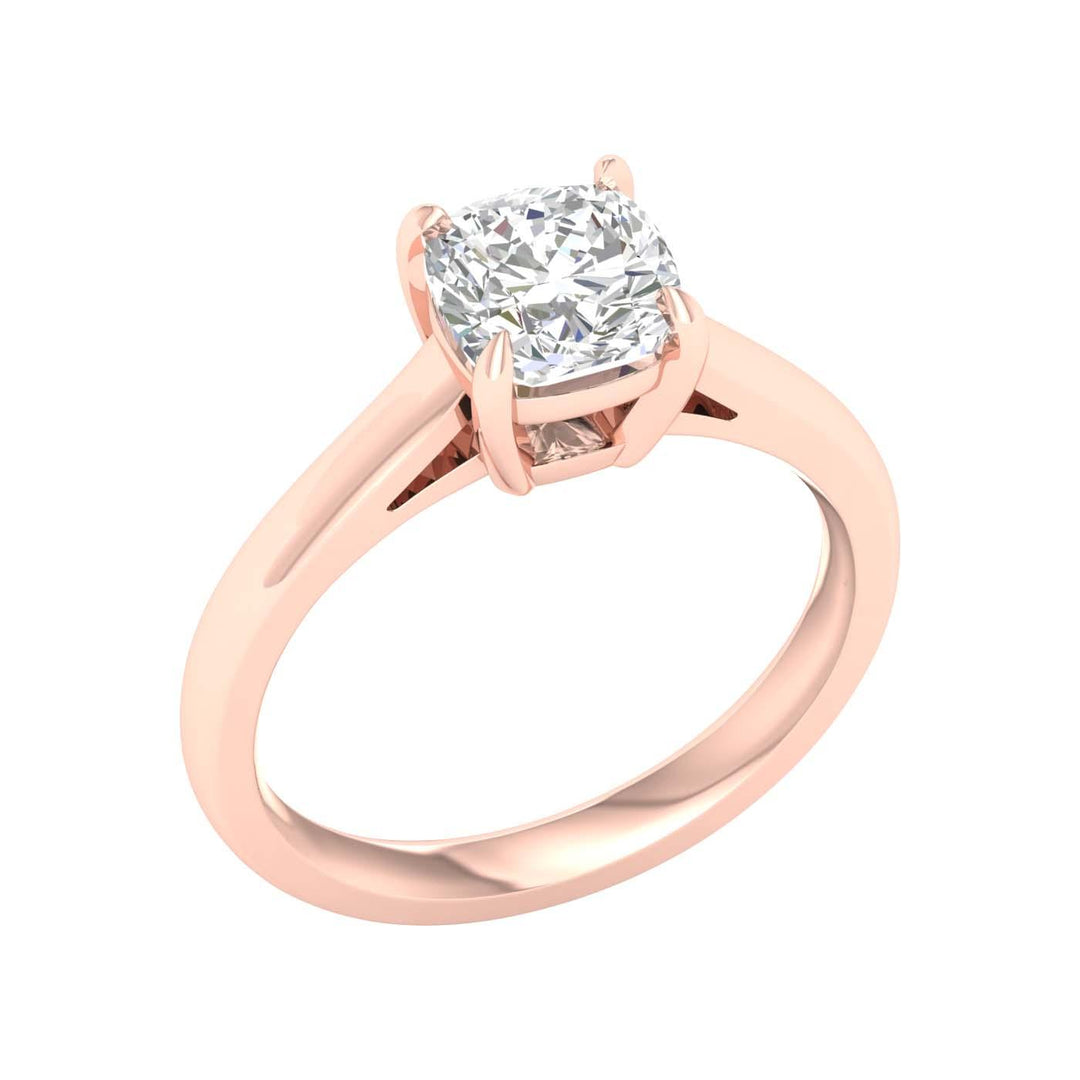 Solitaire Ring (Cushion)