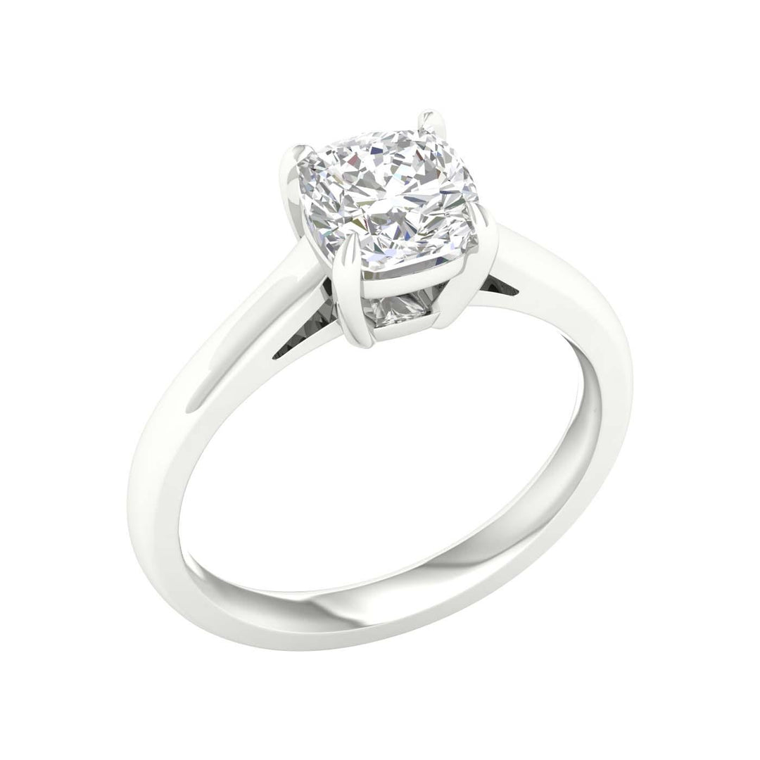 Solitaire Ring (Cushion)