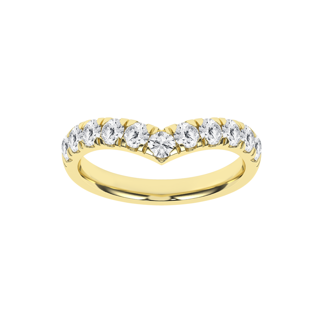 Contour Band in 14K Yellow Gold – Silvadi Jewelry Aurora CO