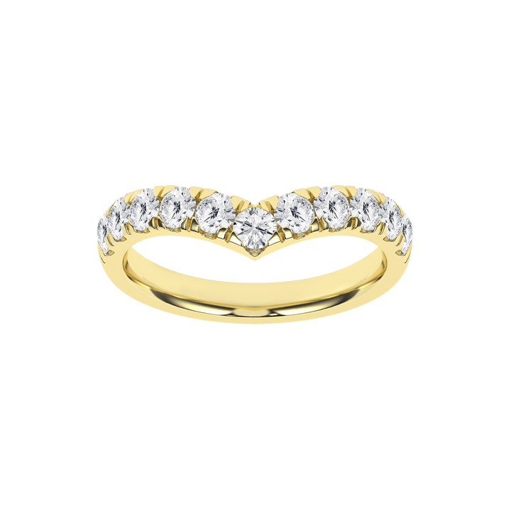 Contour Band in 14K Yellow Gold – Silvadi Jewelry Aurora CO