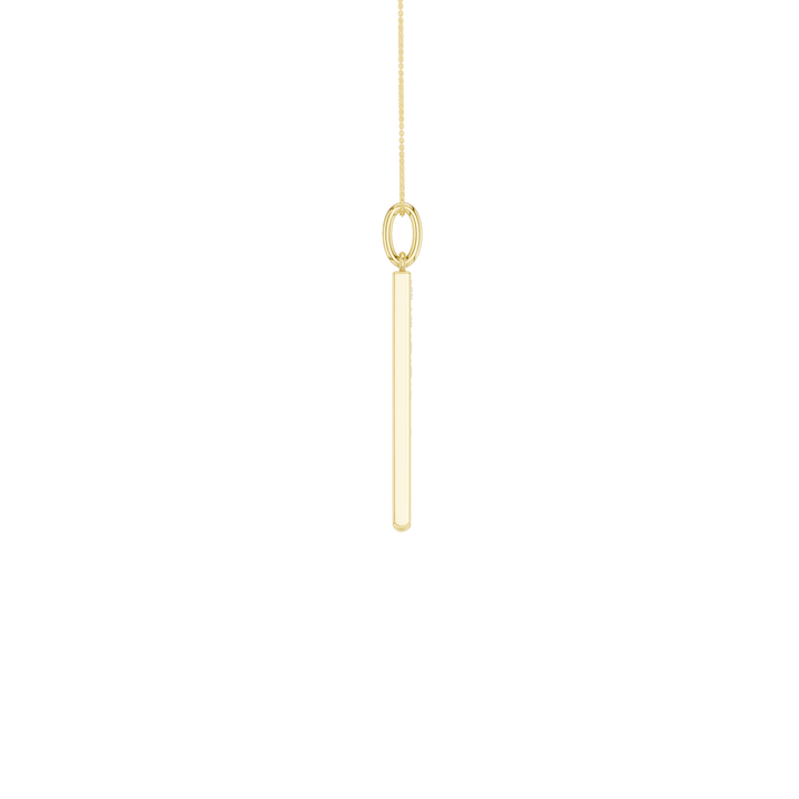 Lavalier Pendant (Round) in 14K Yellow Gold – Silvadi Jewelry Aurora CO