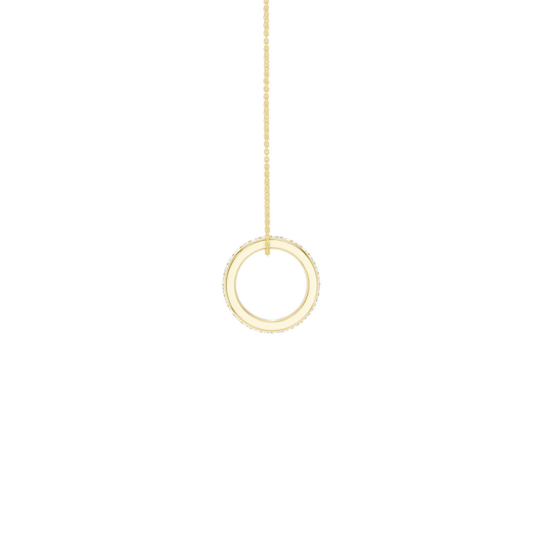 Multi Bead Pendant (Round) in 14K Two-Tone White and Yellow Gold – Silvadi Jewelry Aurora CO