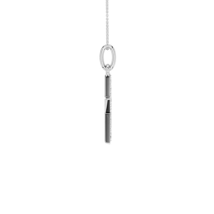 Pave Star Pendant (Round) in 14K White Gold – Silvadi Jewelry Aurora CO