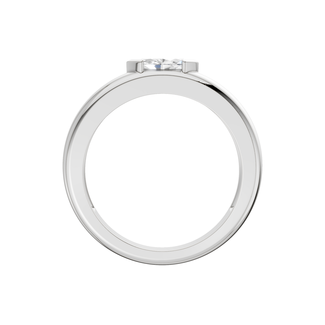 Right Hand Ring (Marquise) in 14K White Gold – Silvadi Jewelry Aurora CO