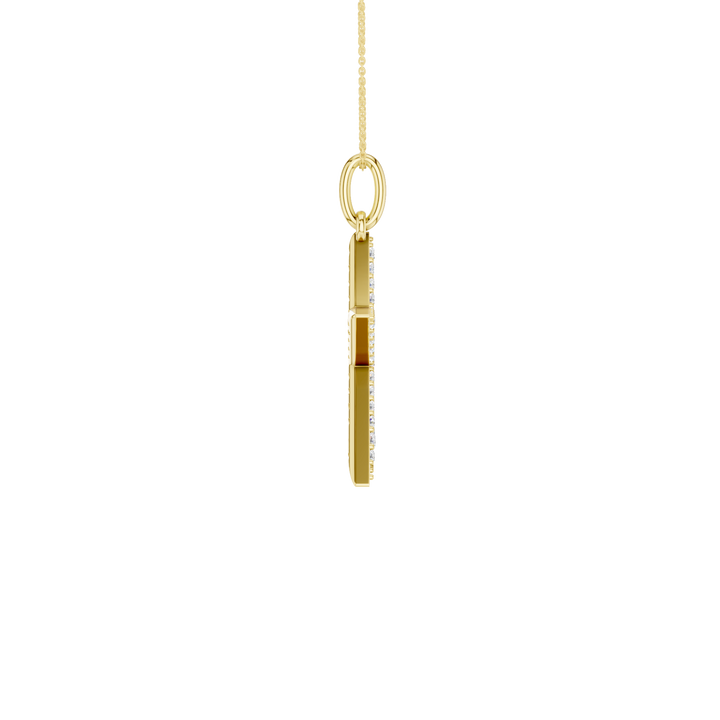 Star Pendant (Round) in 14K Yellow Gold – Silvadi Jewelry Aurora CO