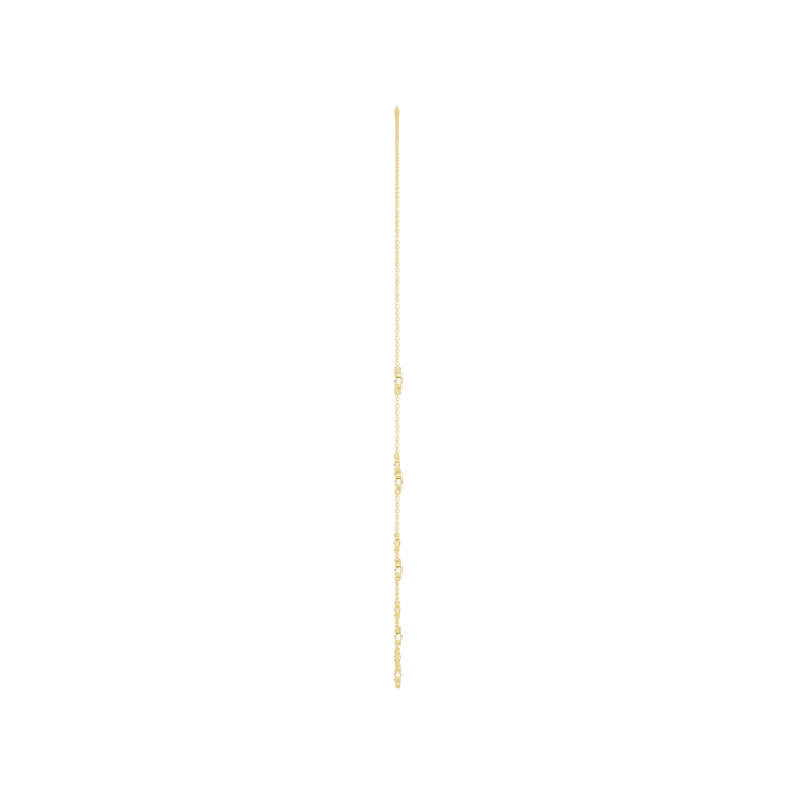 Station Bezel-Set Necklace (Round) in 14K Yellow Gold – Silvadi Jewelry Aurora CO