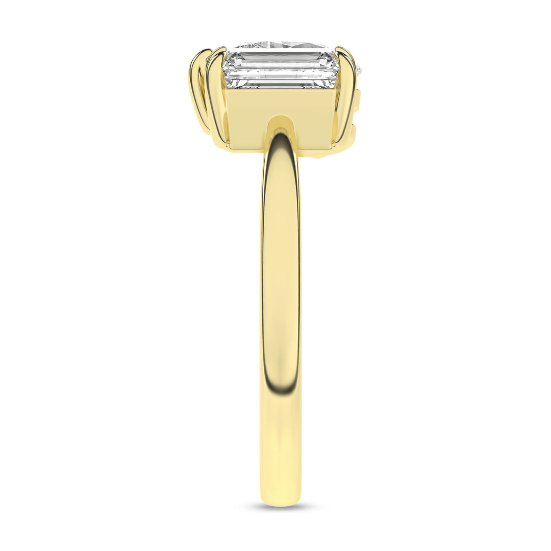 Toi et Moi Ring (Emerald, Pear) in 14K Yellow Gold – Silvadi Jewelry Aurora CO