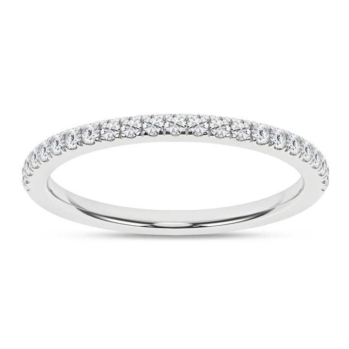Wedding Bands Matching Sets – Elegant His &amp; Hers Lab Grown Diamond Bands in 14K White Gold – Silvadi Jewelry Aurora CO