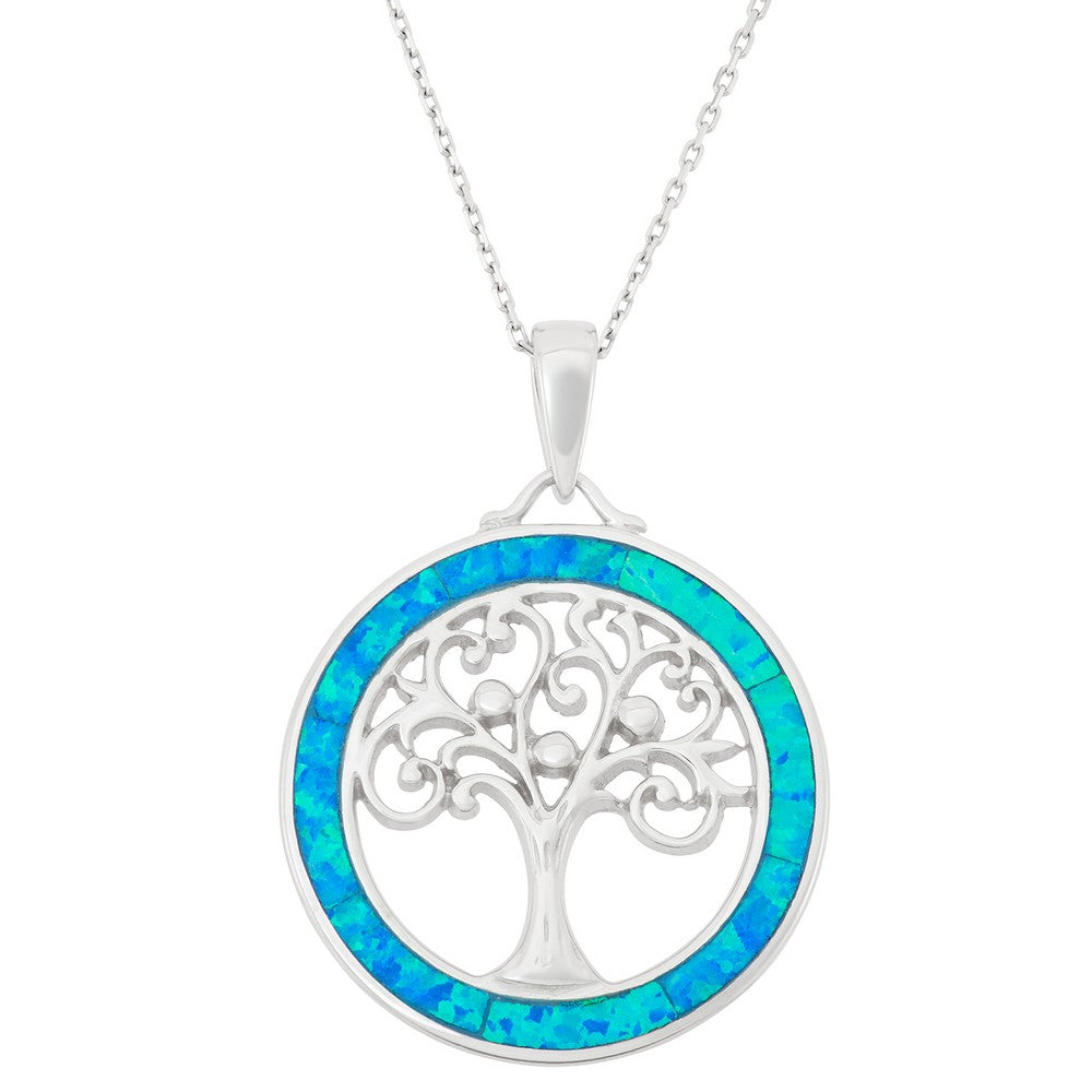 Opal Tree of Life Necklace 925 Silver  Silvadi, Aurora CO