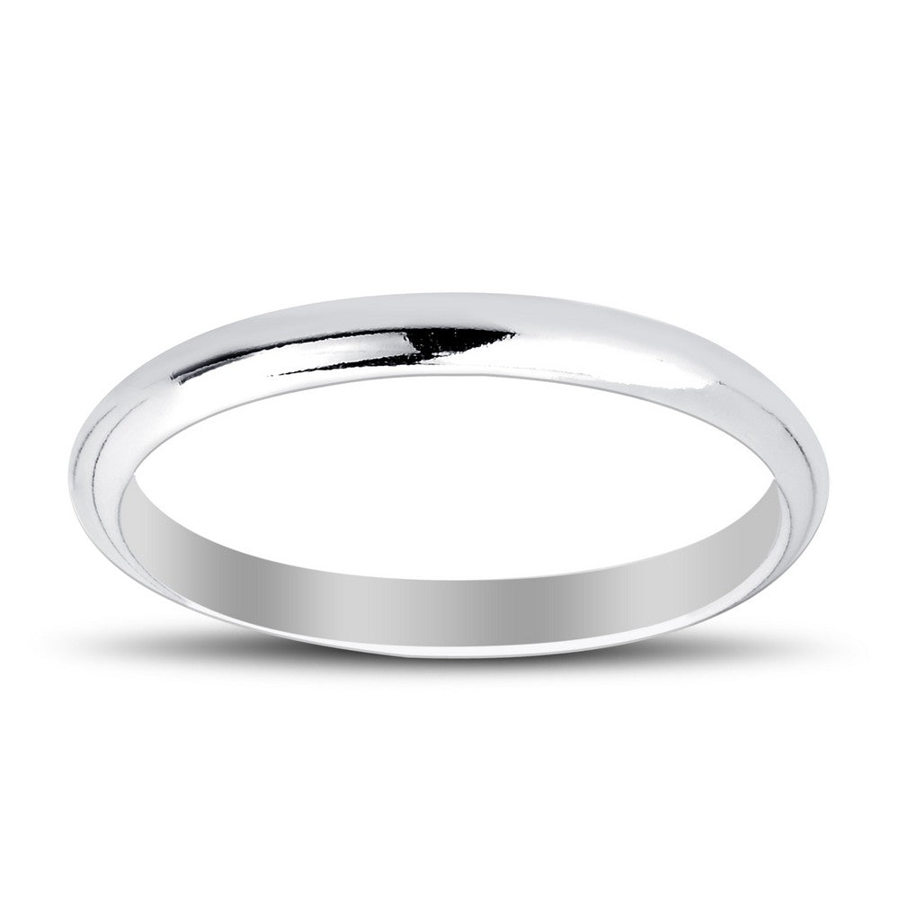 Wedding Band Ring | Women's Silver Band | Silvadi